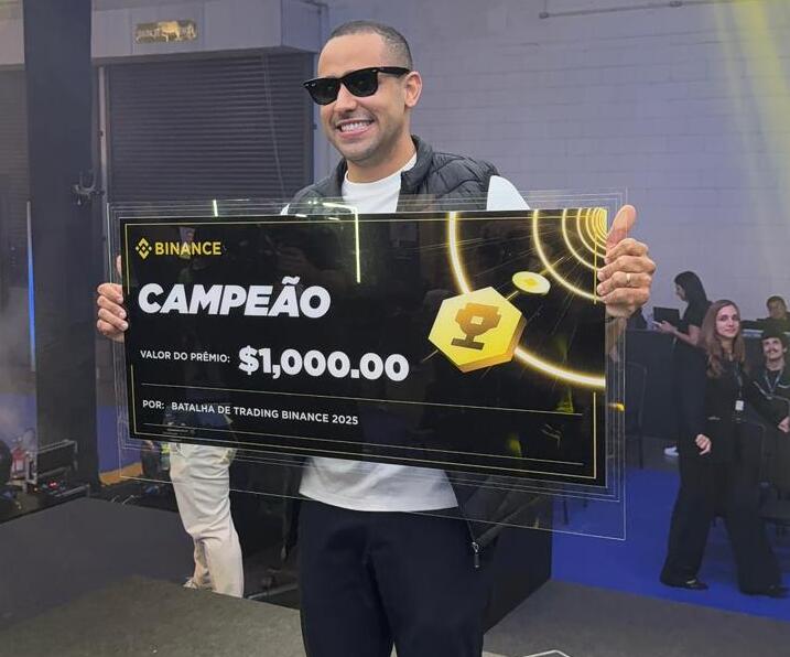 Campeão Batalha de Trading Binance 2025